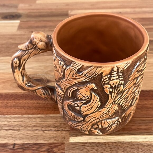 Disney Parks Animal Kingdom TREE OF LIFE 24 oz Coffee Cup Sculpted Mug 3D - Picture 2 of 8